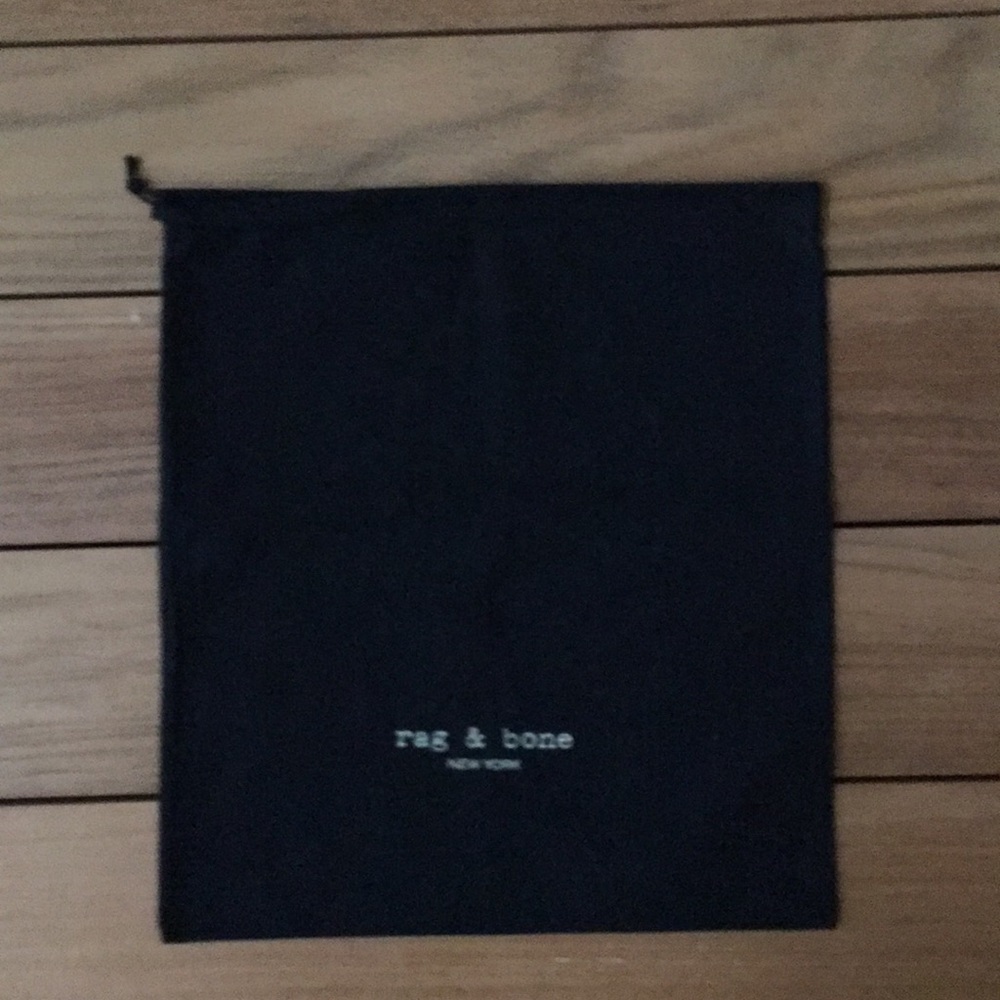 Rag & Bone Dust Bag 14”x 13.5”